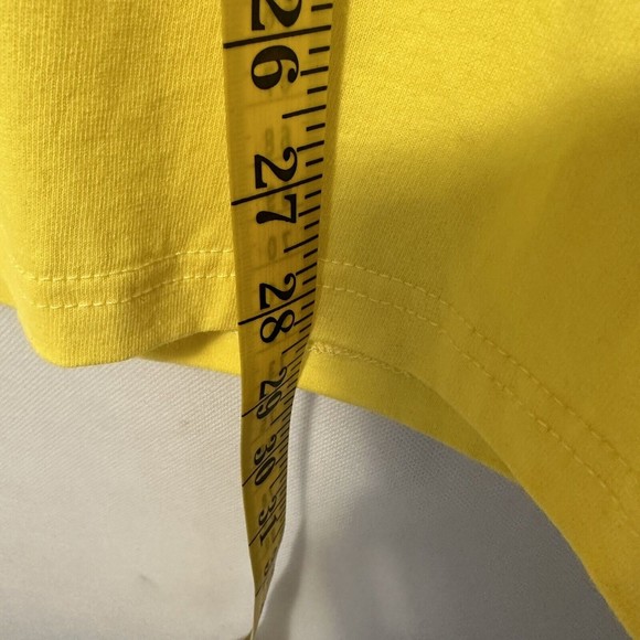 Cozumel Mexico T Shirt Mens Yellow Souvenir Palm Tree Beach Casual Vacation Lg - Picture 6 of 6